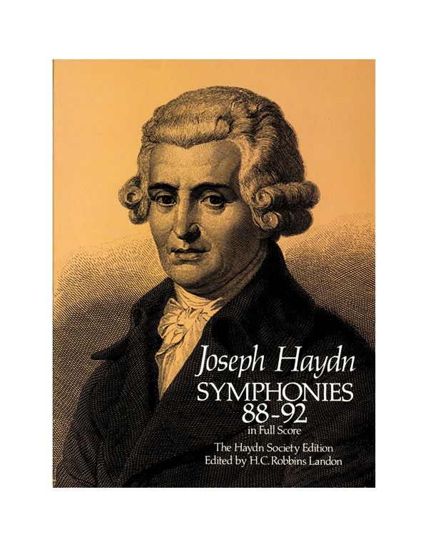 haydn-joseph-symphonies-88-92-full-score-enlarge Haydn Joseph - Symphonies 88-92 (Full Score) - Image 1