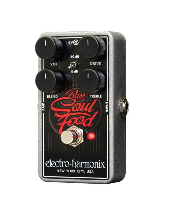 electro-harmonix-bass-soul-food-petali-overdrive-enlarge ELECTRO-HARMONIX Bass Soul Food Πετάλι Overdrive - Image 1