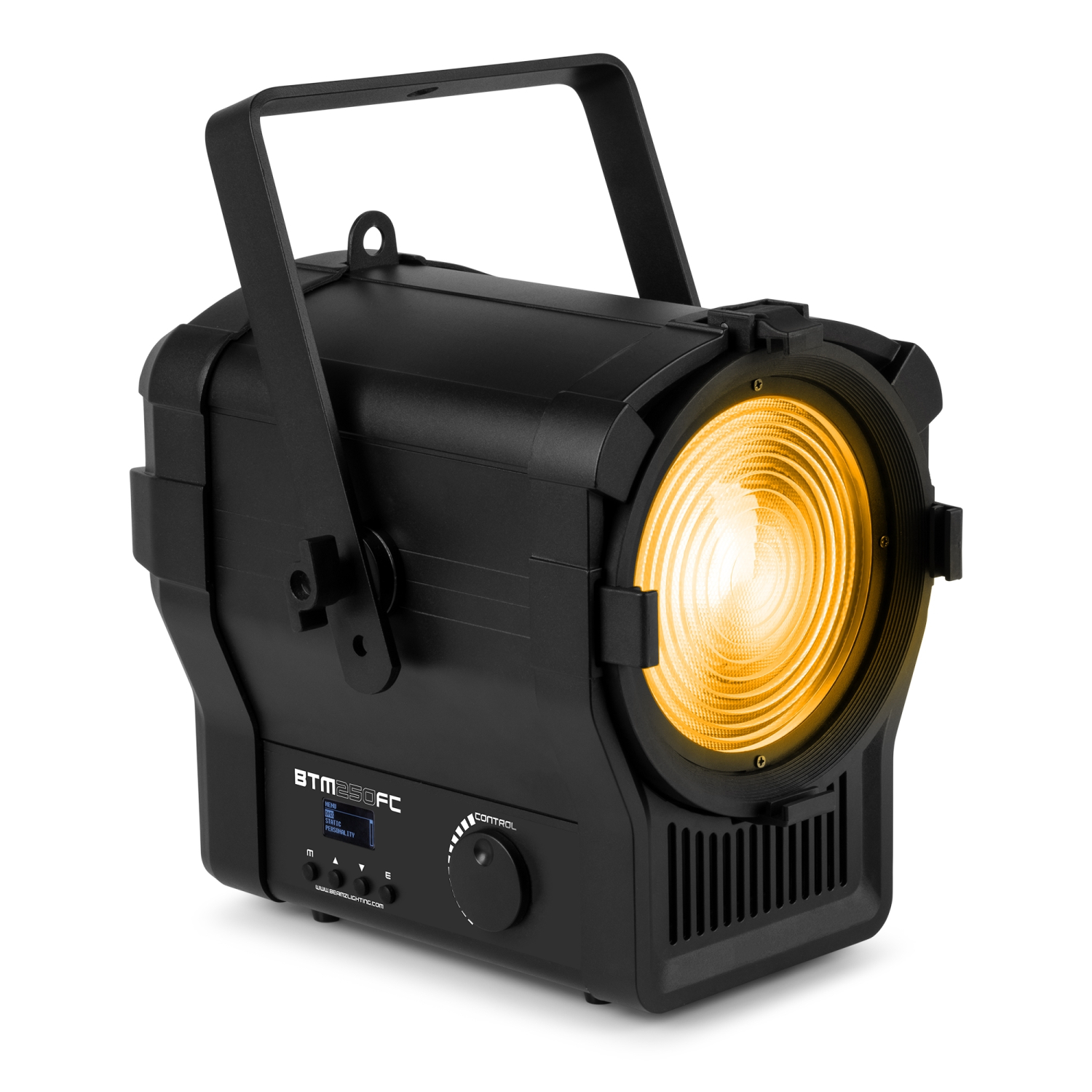 beamzpro-btm250fc-theatrikos-proboleas-f BeamZPro BTM250FC | Θεατρικός Προβολέας Fresnel 250W RGBALC LED, 2600K - 10000K, Motorized Zoom 15°-55° - Image 1