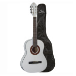 EKO GUITARS CS5 WHITE | Κλασσική Κιθάρα 3/4 με Θήκη, Λευκή