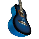 EKO GUITARS CS2 BLUE BRUST | Κλασσική Κιθάρα 1/2 με Θήκη, Μπλε - Image 5