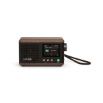 PURE Classic Mini Ψηφιακό Ραδιόφωνο DAB+ και Bluetooth, Coffee Black / Walnut