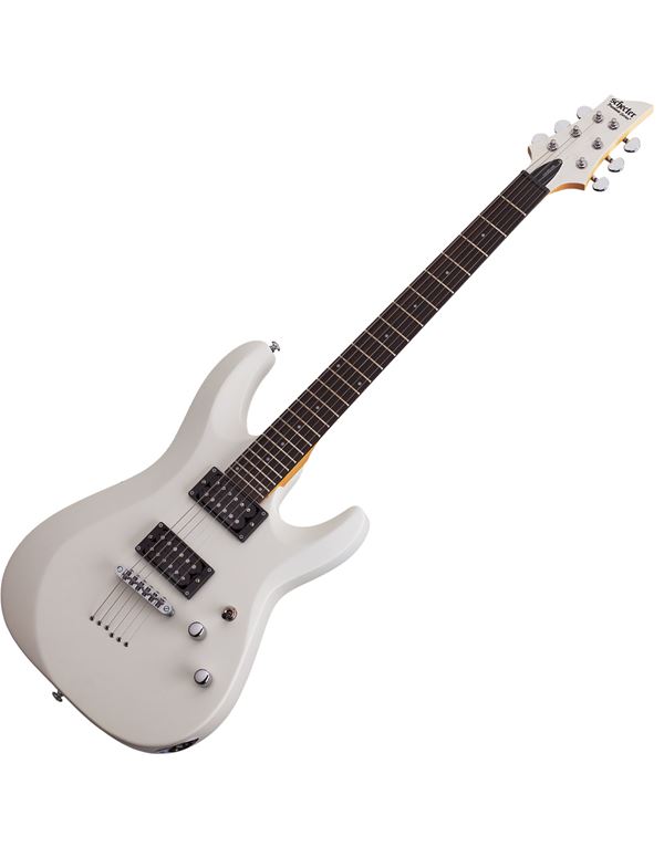 schecter-c-6-deluxe-satin-white-ilektriki-kithara-enlarge SCHECTER C-6 Deluxe Satin White Ηλεκτρική Κιθάρα - Image 1