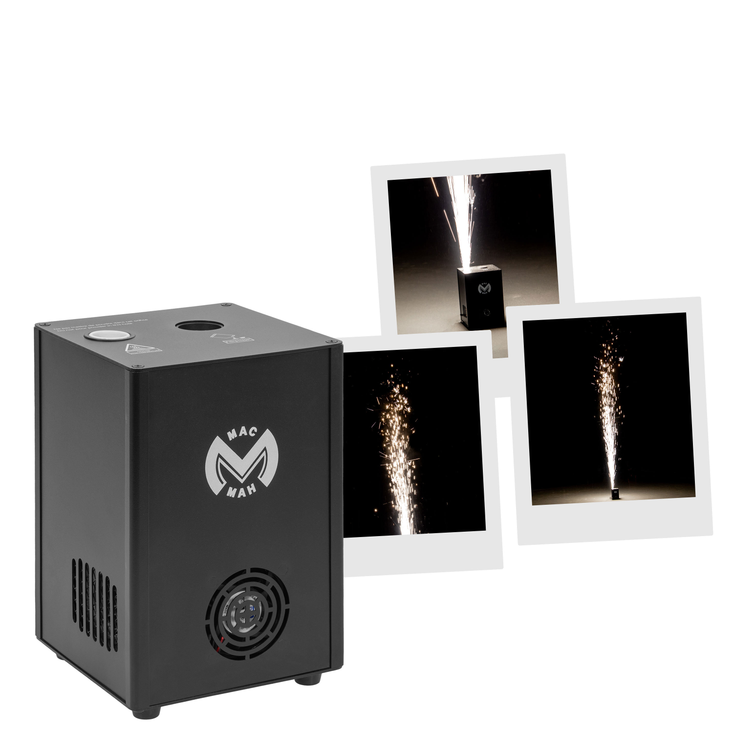 mac-mah-macspark-300-michani-cold-sparkl MAC MAH MACSPARK 300 | Μηχανή Πυροτεχνημάτων Cold Sparkle με Τηλεχειριστήριο - Image 1