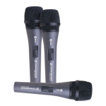 SENNHEISER E-835-S-3-Pack Σετ Τριών Μικροφώνων
