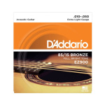 D'Addario ΕΖ-900 Χορδές Ακουστικής Κιθάρας 85/15 Bronze  .010 -.050 Extra Light
