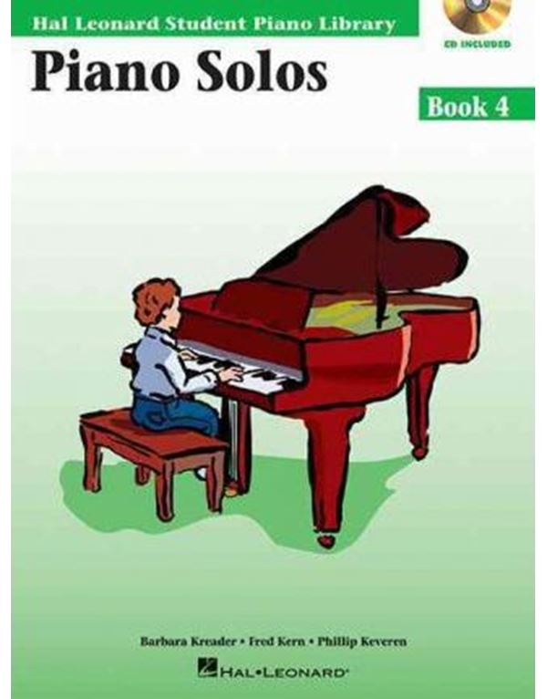 hl-student-piano-libr.piano-solos-bk4-cd-enlarge HL Student Piano Libr.Piano Solos BK4/CD - Image 1