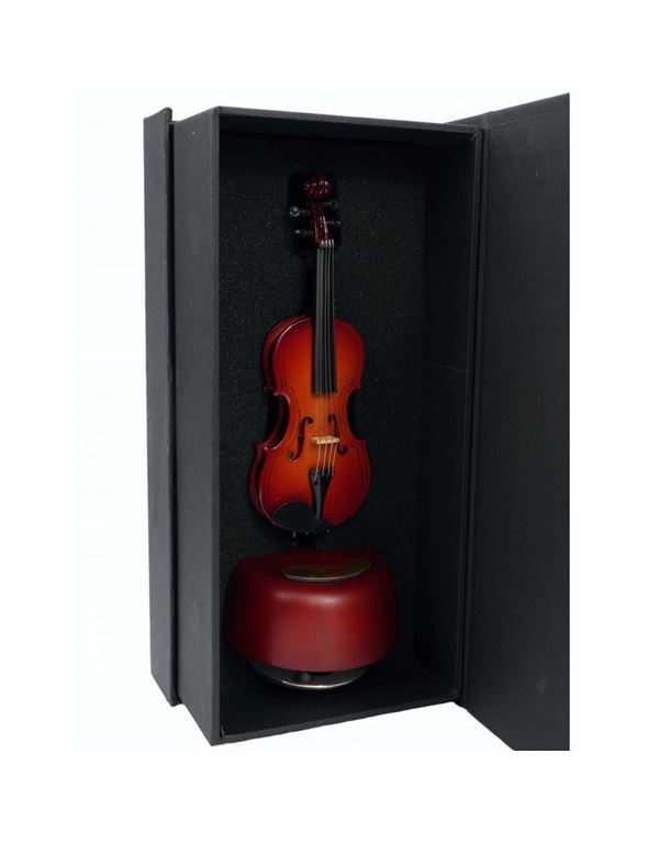 agifty-violin-music-box-the-blue-danube-miniatoura-violi-enlarge AGIFTY Violin Music Box The Blue Danube Μινιατούρα Βιολί - Image 1