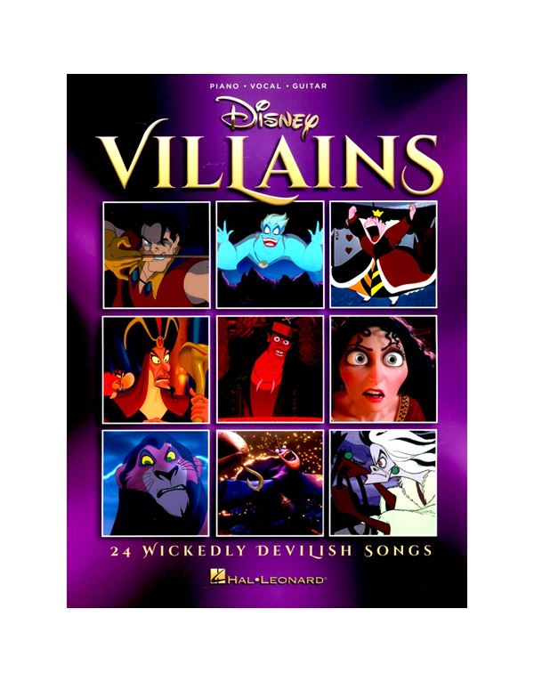 disney-villains-24-wickedly-devilish-songs-enlarge Disney - Villains (24 Wickedly Devilish Songs) - Image 1