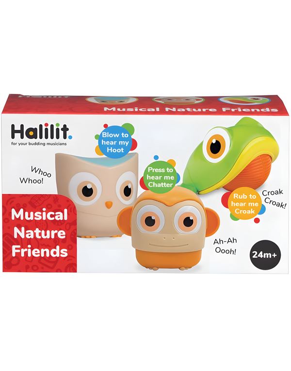 halilit-musical-nature-friends-set-me-paidika-organa-enlarge HALILIT Musical Nature Friends Σετ με Παιδικά Όργανα - Image 1