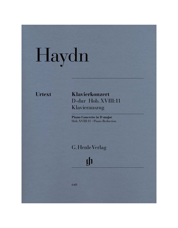 haydn-joseph-piano-concerto-harpsichord-d-major-hob.xviii-11-enlarge Haydn Joseph - Piano Concerto (Harpsichord) D major Hob. XVIII:11 - Image 1
