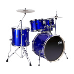 ds DRUM DSX ELECTRIC BLUE SPARKLE STAGE