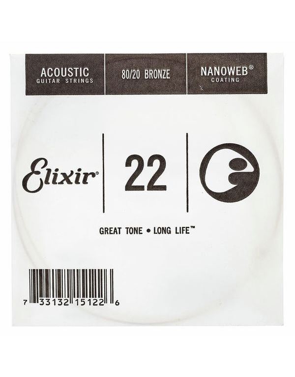 elixir-022-chordi-akoustikis-kitharas-nanoweb-coating-80-20-bronze.022-enlarge ELIXIR 022 Χορδή Ακουστικης Κιθάρας Nanoweb Coating 80/20 Bronze .022'' - Image 1
