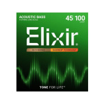 ELIXIR 14502 Χορδές Ακουστικού Μπάσου Nanoweb Coating .045-.100 Light Long Scale