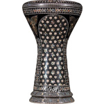Gawharet El Fan B22-6103 Blue mother of pearl Collection Tabla Τουμπελέκι Χειροποίητο Αιγυπτιακό