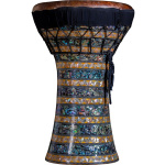 Gawharet El Fan FCT-L Clay Tabla Mother of pearl - Fish skin Collection Τουμπελέκι Χειροποίητο Αιγυπτιακό