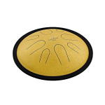 MEINL Sonic Energy CSTD3G 10" Steel Tongue D Minor 432 Hz Gold