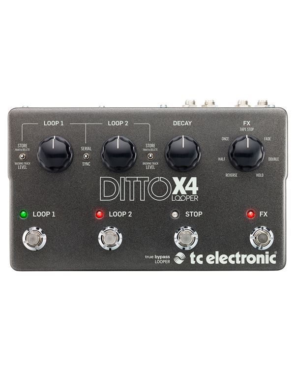 tc-electronic-ditto-x4-looper-petali-kitharas-enlarge TC ELECTRONIC Ditto X4 Looper Πετάλι Κιθάρας - Image 1