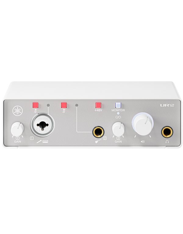 yamaha-ur-12-mk3-karta-ichou-white-enlarge Yamaha UR-12 MK3 Κάρτα Ήχου White - Image 1