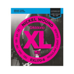 D'Addario EXL-170/6 Χορδές 6-χορδου Ηλ.Μπάσου XL Nickel Wound .032-.130 Regular Light Long Scale