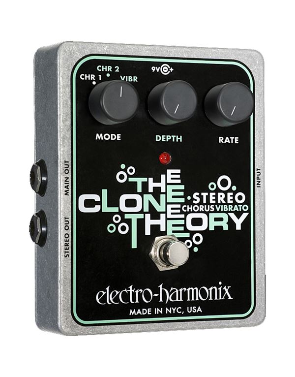electro-harmonix-clone-theory-stereo-chorus-vibrato-petali-enlarge ELECTRO-HARMONIX Clone Theory Stereo Chorus Vibrato Πετάλι - Image 1