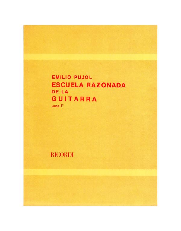 emilio-pujol-escuela-razonada-de-la-guitarra-libro-1o-methodos-kitharas-vivlio-1o-enlarge Emilio Pujol - Escuela Razonada De La Guitarra Libro 1o (Μέθοδος Κιθάρας Βιβλίο 1ο), Ισπανική/Γαλλική Έκδοση - Image 1
