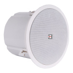 HELVIA ONDA B520W | Ηχείο Οροφής 2-Δρόμων Ομοαξονικό 5.25", 20Wrms, 70/100V με Καμπίνα, Λευκό