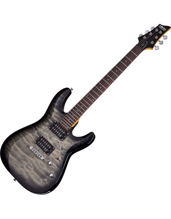 schecter-c-6-plus-charcoal-burst-ilektriki-kithara-enlarge SCHECTER C-6 Plus Charcoal Burst Ηλεκτρική Κιθάρα - Image 1
