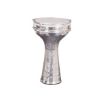 VATAN VT-EM11 Silver Τουμπελέκι Αλουμινίου Σκαλιστό 6''