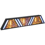 MAC MAH AMBER BAR | Φωτιστικό Retro Blinder, 3x50W Amber + 90x0.3W 3-in-1 RGB LED - Image 2