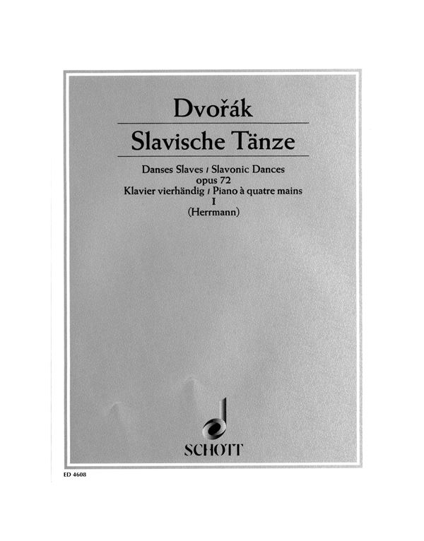 anton-dvorak-slavische-tanze-op.72-piano-a-quatre-mains-slavikoi-choroi-gia-4-cheria-enlarge Anton Dvorak - Slavische Tanze, Op.72 Piano a Quatre Mains (Σλαβικοί Χοροί, Για 4 Χέρια) - Image 1