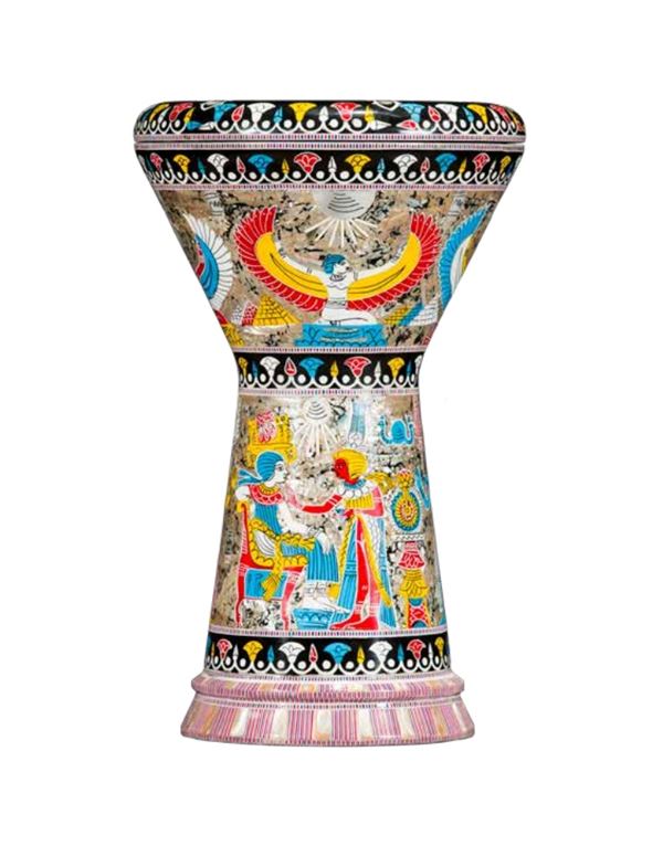 gawharet-el-fan-ad23-6500-world-s-cultures-artistic-drawings-collection-sombaty-toumbeleki-enlarge Gawharet El Fan AD23-6500 World's cultures & Artistic drawings Collection Sombaty Τουμπελέκι Χειροποίητο Αιγυπτιακό - Image 1