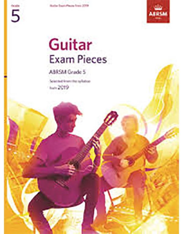 abrsm-guitar-exam-pieces-from-2019-grade-5-enlarge ABRSM - Guitar Exam Pieces from 2019 Grade 5 - Image 1