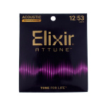 ELIXIR Attune 21052 Χορδές Ακουστικής Κιθάρας Phosphor Bronze .012-.053 Light