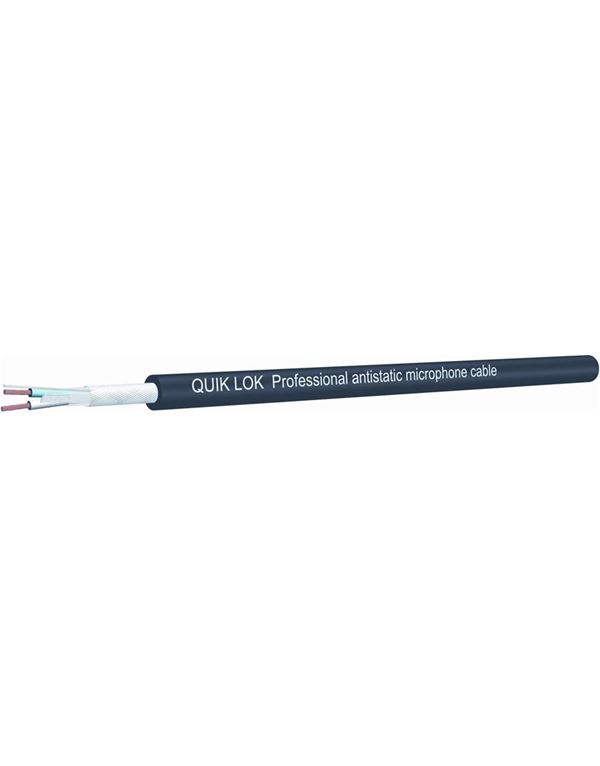 quiklok-cm-780-kalodio-mikrofonou-mavro-2-x-0.50-mm-enlarge QUIKLOK CM-780 Καλώδιο Μικροφώνου Μαύρο 2 x 0.50 mm² - Image 1