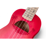 SOUNDSATION ETCHED SRD | Ukulele Σοπράνο με Θήκη, Κόκκινο - Image 3