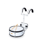 SOUNDSATION MSD1412C | Ταμπούρο Παρέλασης (marching) με Βάση/Ιμάντα Στήριξης, Λευκό | ΚΑΠΠΑΚΟΣ