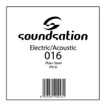 SOUNDSATION P016 | Χορδή Ακουστικής Κιθάρας Plain Steel 0.16