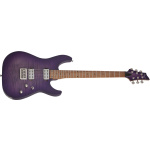 SCHECTER C1 Standard plus Transparent Purple Burst