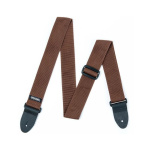 DUNLOP D0701BR Poly Strap Brown Ζώνη Ηλεκτρικής Κιθάρας - Μπάσου