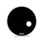 EVANS BD24REMAD Resonant Bass Δέρμα Κάσας 24" (Black)