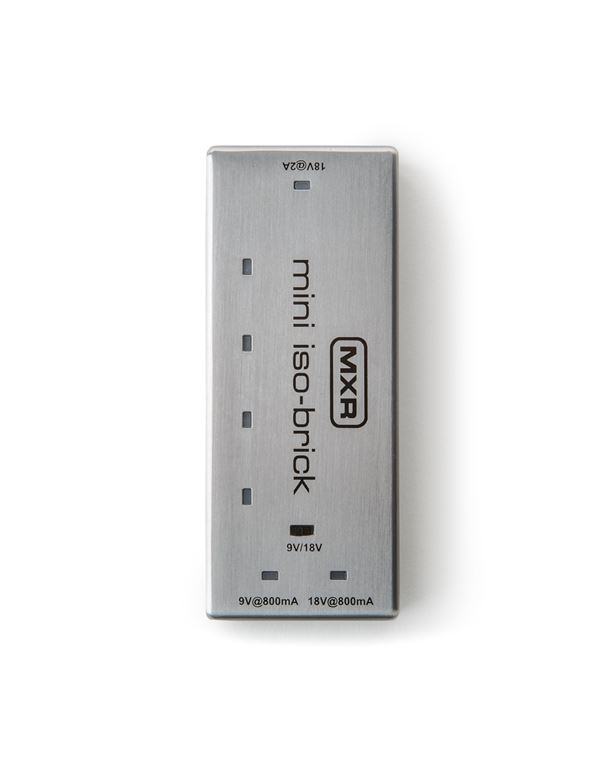 mxr-m239-mini-iso-brick-fortizomeno-polytrofodotiko-petalion-enlarge MXR M239 Mini Iso Brick Πολυτροφοδοτικό Πεταλιών - Image 1