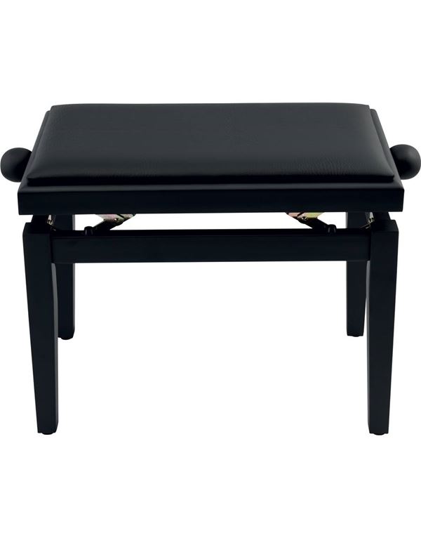 quiklok-pb-100bks-rythmizomeno-kathisma-pianou-mavro-mat-enlarge QUIKLOK PB-100BKS Ρυθμιζόμενο Κάθισμα Πιάνου Μαύρο Ματ - Image 1