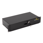 SOUNDSATION SRD100 2U | Συρτάρι Rack με Κλειδαριά 19", 2U | ΚΑΠΠΑΚΟΣ