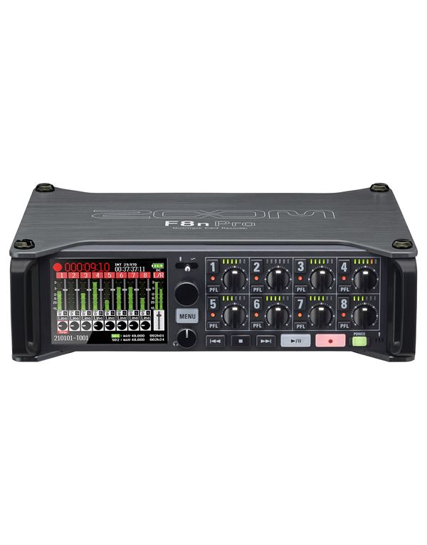 zoom-f8n-pro-polykanalos-field-engrafeas-enlarge ZOOM F8N PRO Πολυκάναλος Field Εγγραφέας - Image 1