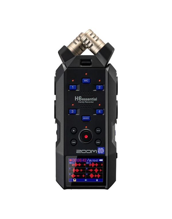 zoom-h6e-essential-recorder-foritos-engrafeas-enlarge ZOOM H6E Essential Recorder Φορητός Εγγραφέας - Image 1
