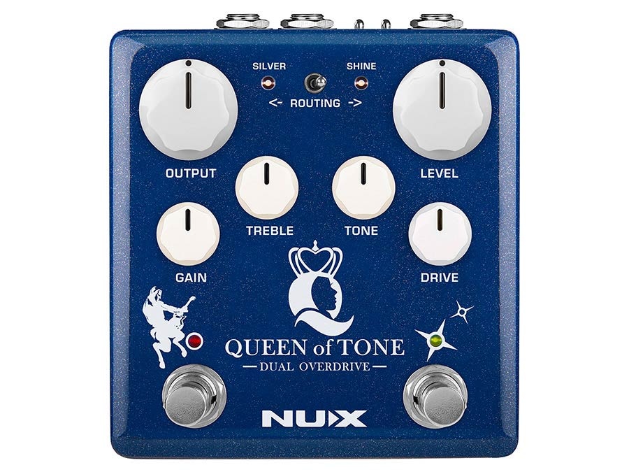 7461 NDO-6 NUX Verdugo Series dual overdrive pedal QUEEN OF TONE - Image 1