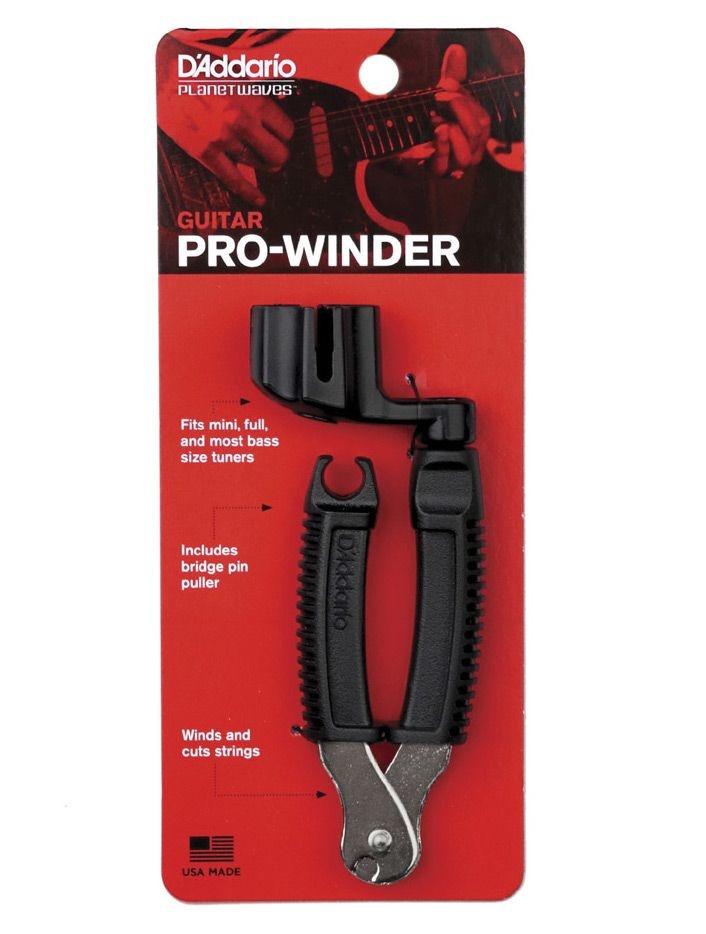 7481 D'Addario DP 0002 Pro-Winder, Black - Image 1