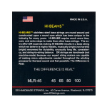 DR Strings Hi-Beam MLR-45 Stainless Steel Χορδές Ηλεκτρικού Μπάσου .045-.100 Light - Medium, Long Scale - Image 2