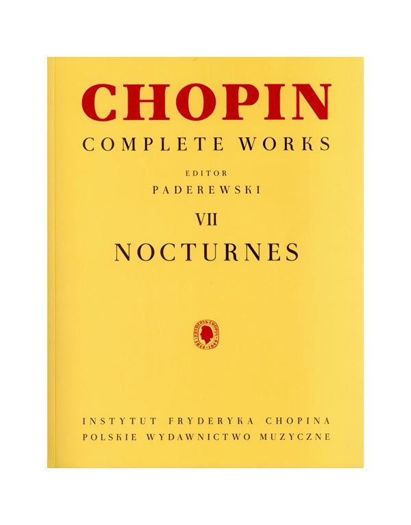 fryderiyk-chopin-complete-works-nocturnes-vol.vii-editor-ignacy-j.paderewski-enlarge Fryderiyk Chopin - Complete Works - Nocturnes Vol. VII (Editor: Ignacy J. Paderewski) - Image 1